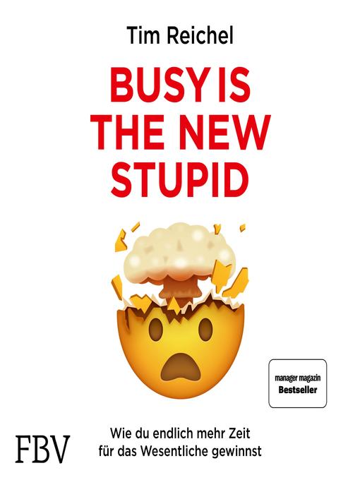 Cover image for Busy is the New Stupid